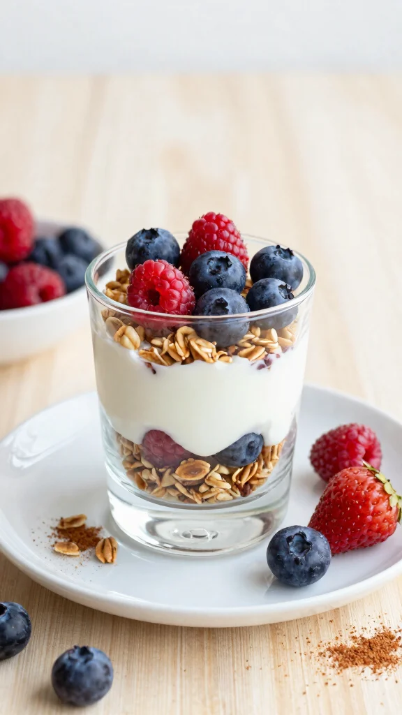 20 Delicious Diabetic Recipes That Prove Healthy Can Be Yummy Too! - 4. Greek Yogurt Parfait 1