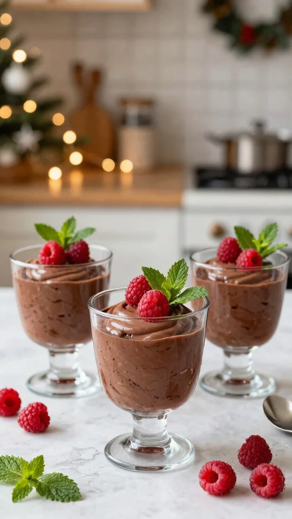 20 Scrumptious Low-Carb Seasonal Holiday Desserts Your Family Will Love (You’ll Be Shocked by #11!) - 5. Chocolate Avocado Mousse 1