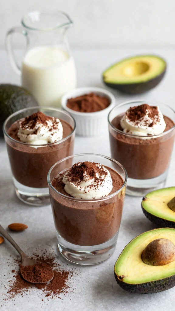 20 Sugar-Free Desserts That Are Low Carb & Irresistibly Delicious (Don't Miss #11!) - 1. Decadent Chocolate Avocado Mousse 1