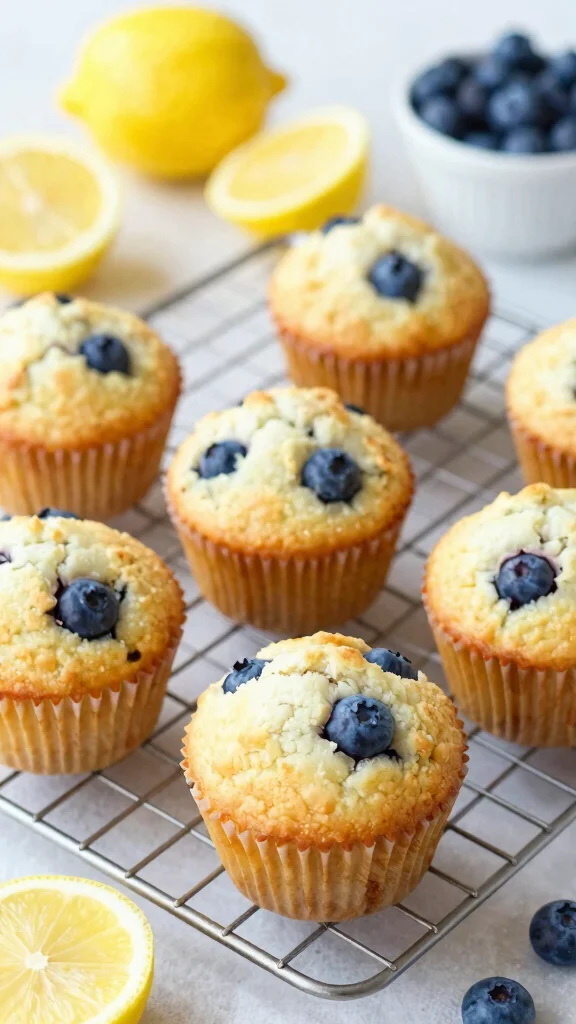 20 Sugar-Free Desserts That Are Low Carb & Irresistibly Delicious (Don't Miss #11!) - 7. Lemon Blueberry Muffins 1
