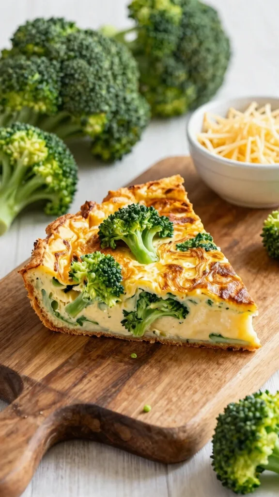21 Delicious Healthy Recipes for Diabetics That Will Save You Hours! - 4. Broccoli & Cheese Frittata 1