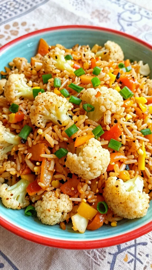 21 Delicious Healthy Recipes for Diabetics That Will Save You Hours! - 7. Cauliflower Fried Rice 1