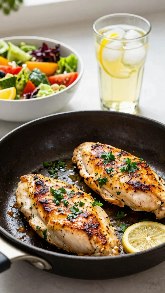 25 Quick and Easy Diabetes Dinner Recipes That Are Perfect for Busy Nights! - 1. Zesty Lemon Herb Chicken 1