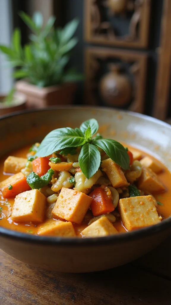 29 Diabetes Dinner Recipes That Keep Blood Sugar Stable - 15. Thai Coconut Curry with Tofu 1