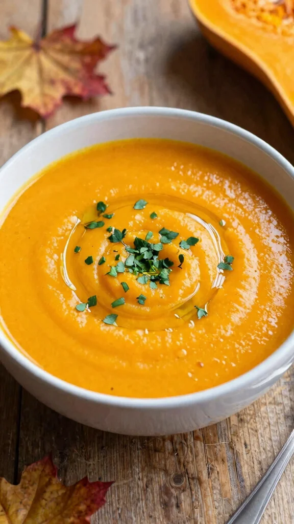 29 Diabetes Dinner Recipes That Keep Blood Sugar Stable - 21. Roasted Butternut Squash Soup 1