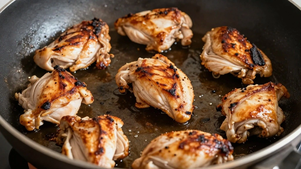 Cheesy Garlic Chicken Wraps: A Quick Low Carb Delight You’ll Love - Step 4: Add Chicken Slices 1