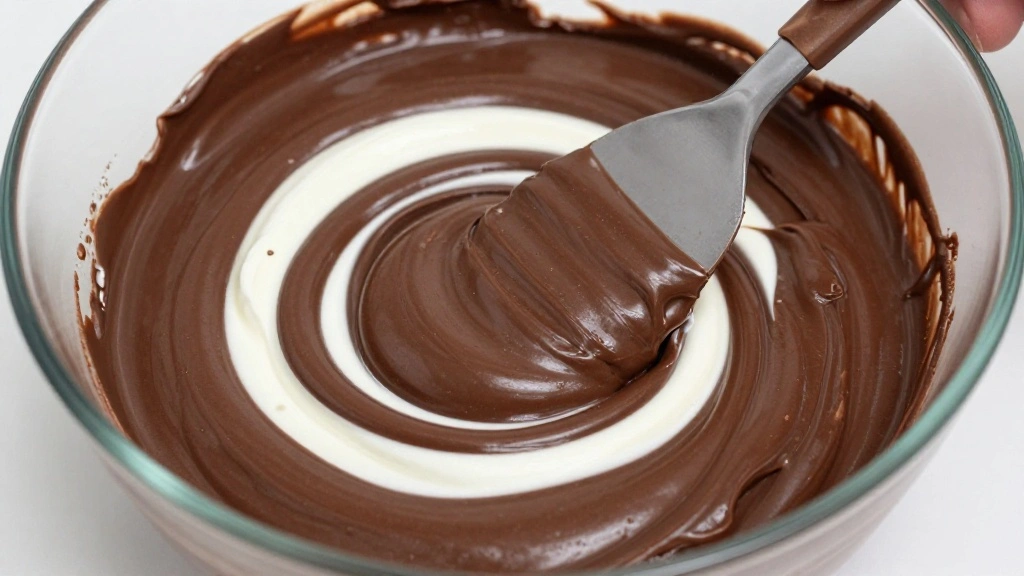 Decadent Low Carb Chocolate Mousse: A Diabetic's Dream Dessert - Step 6: Fold in Whipped Cream 1