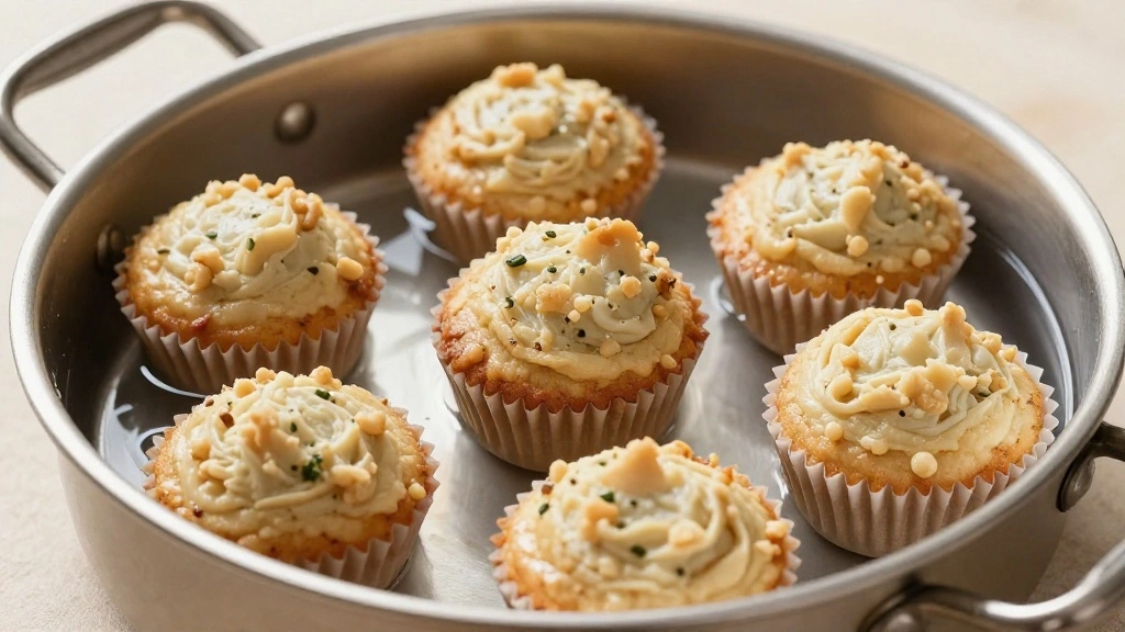 Delicious Diabetic-Friendly Cheesecake Cups: A Guilt-Free Treat - Step 5: Prepare the Water Bath 1