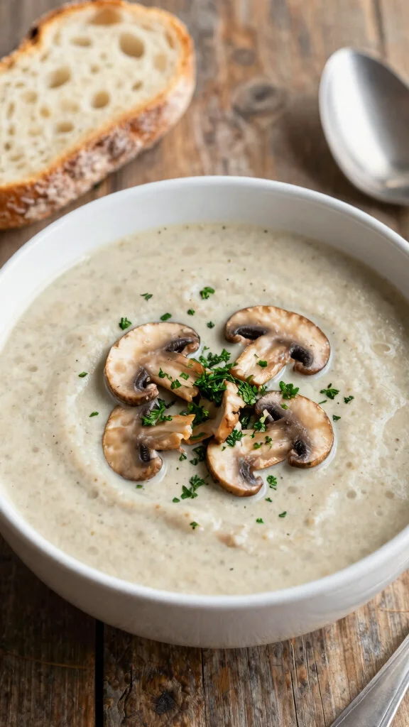Discover 15 Healthy Keto Recipes Perfect for Diabetics (You Won't Believe #5!) - 12. Creamy Mushroom Soup 1