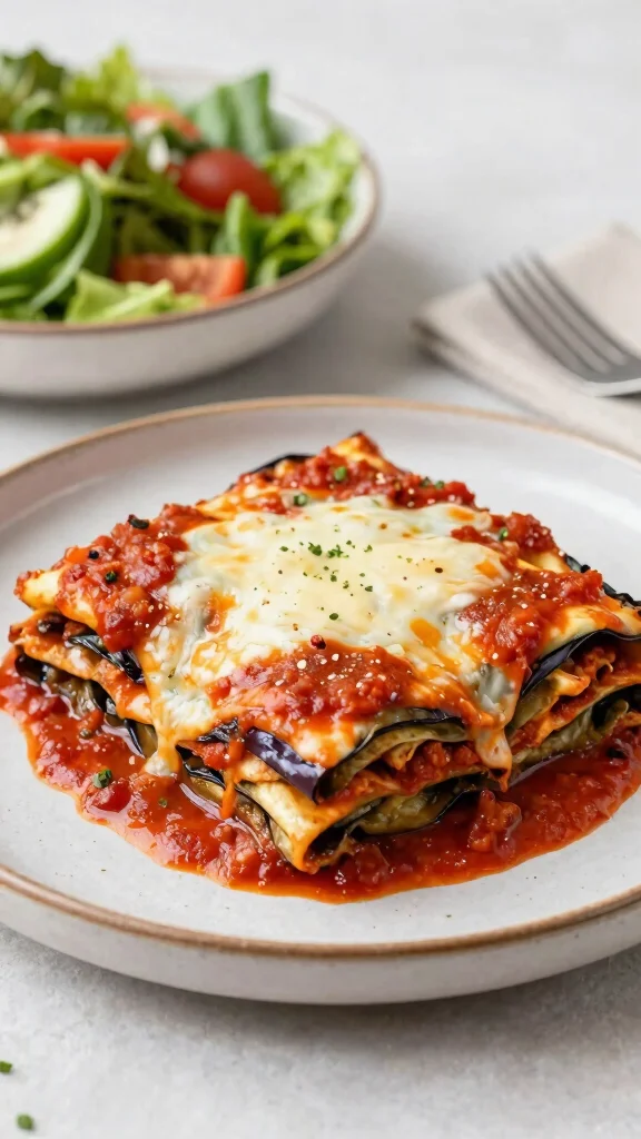 Discover 15 Healthy Keto Recipes Perfect for Diabetics (You Won't Believe #5!) - 13. Eggplant Lasagna 1
