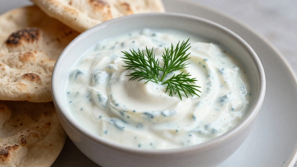 Easy Homemade Tzatziki Sauce: The Perfect Greek Condiment - Step 8: Serve and Enjoy 1