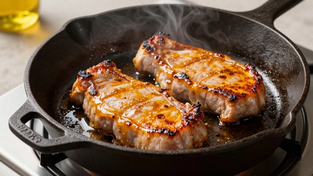 Easy Texas Roadhouse Pork Chops: Quick and Flavor-Packed Dinner - Step 5: Sear the Pork Chops 1