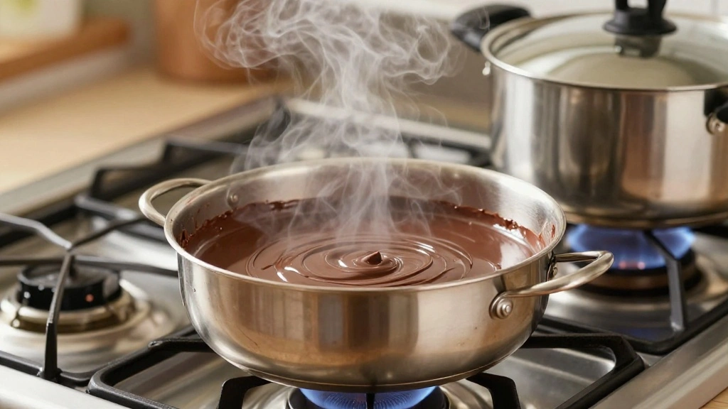 Festive Low Carb Chocolate Mousse: A Rich and Creamy Delight - Step 2: Melt the Chocolate 1