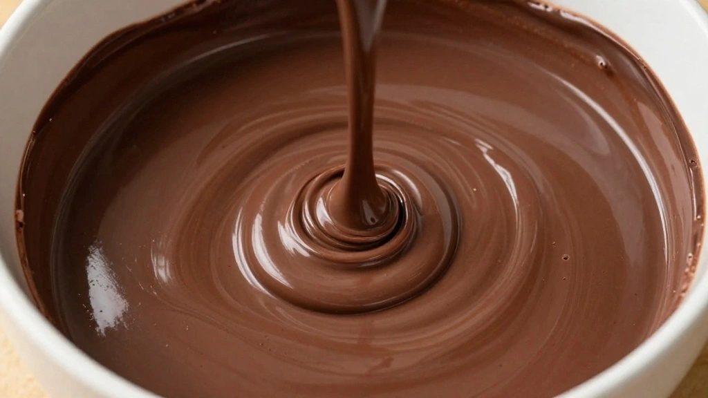 Festive Low Carb Chocolate Mousse: A Rich and Creamy Delight - Step 5: Blend Chocolate and Cocoa Mixture 1