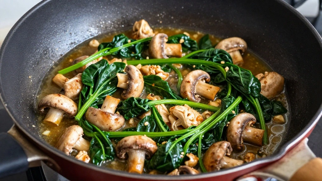 Fiery Chicken Ramen with Creamy Garlic Sauce: A Spicy Twist on a Classic - Step 6: Add Vegetables 1