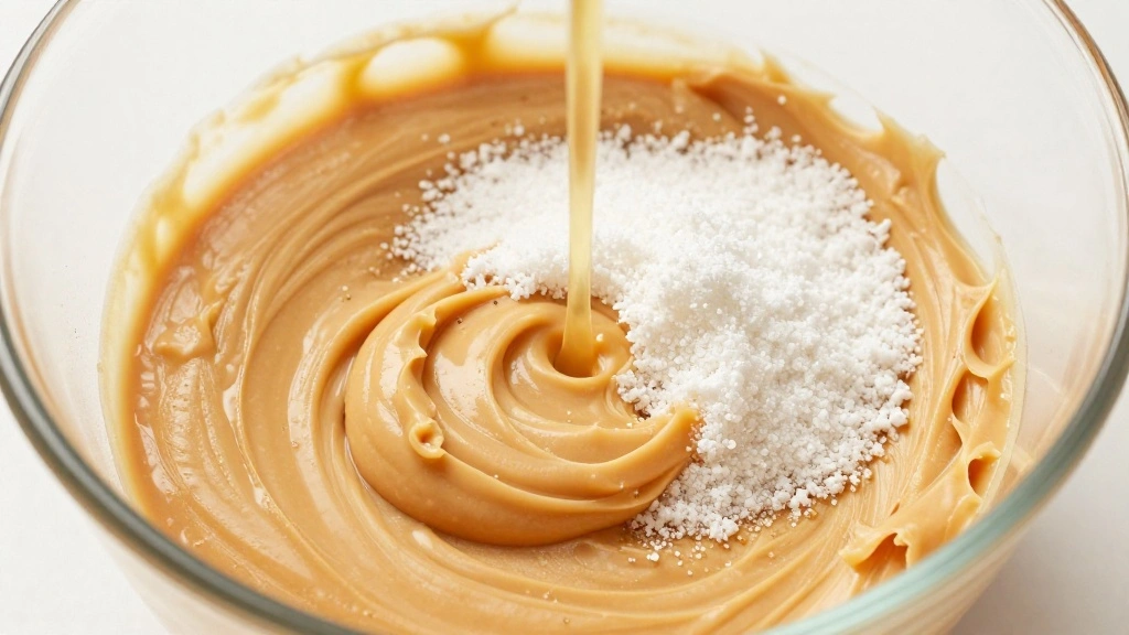 Homemade Peanut Butter Cookies - A Family Recipe for Sweet Memories - Step 4: Incorporate the Egg and Vanilla 1