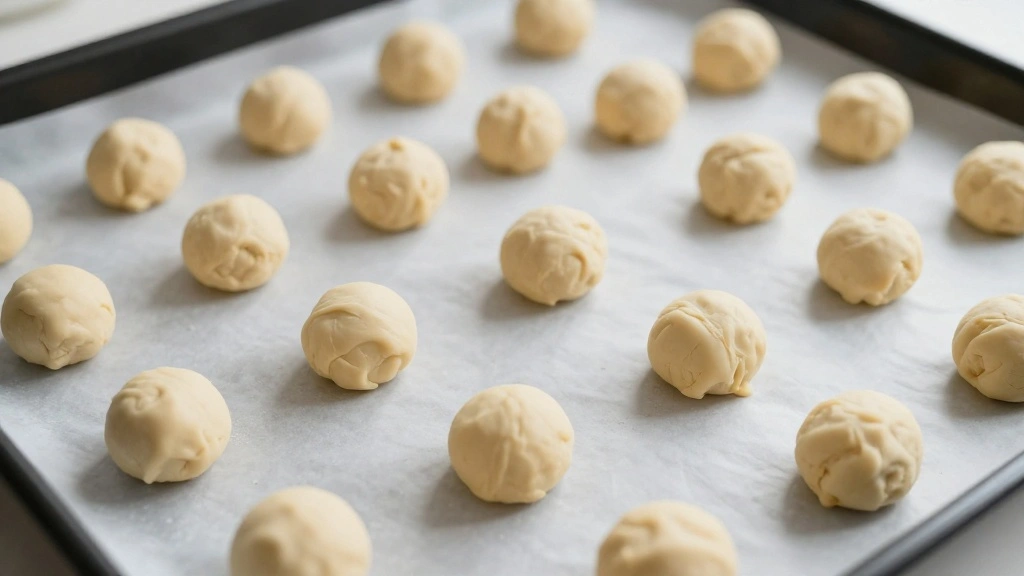 Homemade Peanut Butter Cookies - A Family Recipe for Sweet Memories - Step 5: Form Dough Balls 1