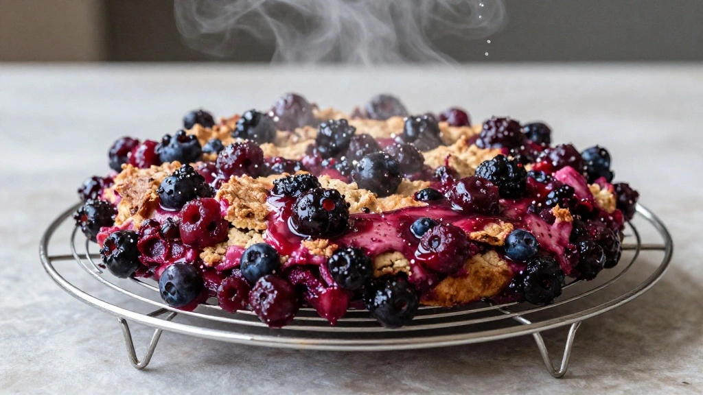 How to Make No-Sugar-Added Berry Crumble: Sweet and Satisfying - Step 6: Cool Slightly 1