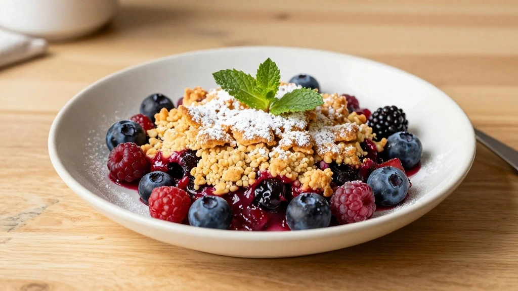 How to Make No-Sugar-Added Berry Crumble: Sweet and Satisfying