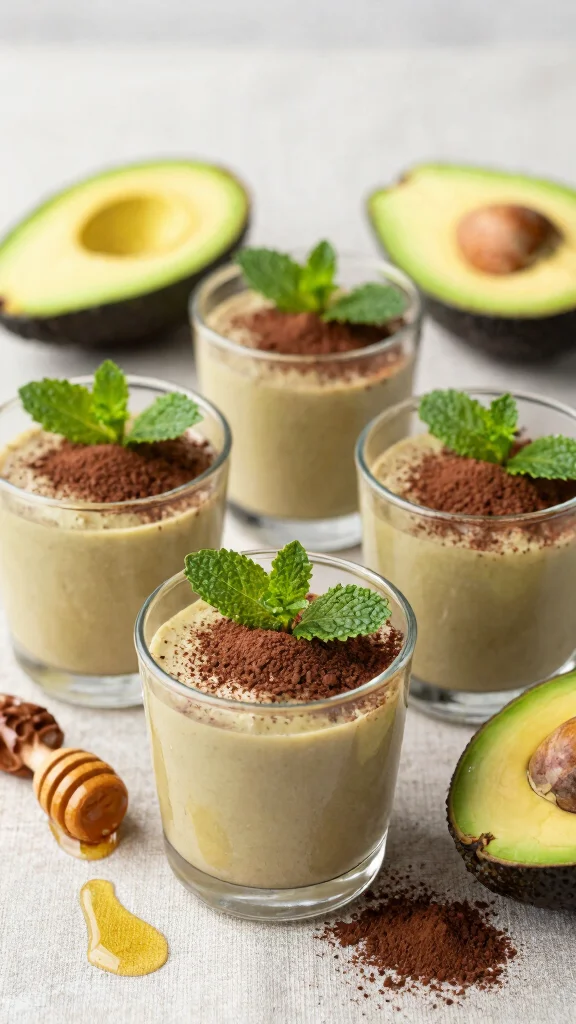 Indulge Without the Guilt: 12 Low-Calorie Desserts You’ll Love! - 1. Creamy Avocado Chocolate Mousse 1