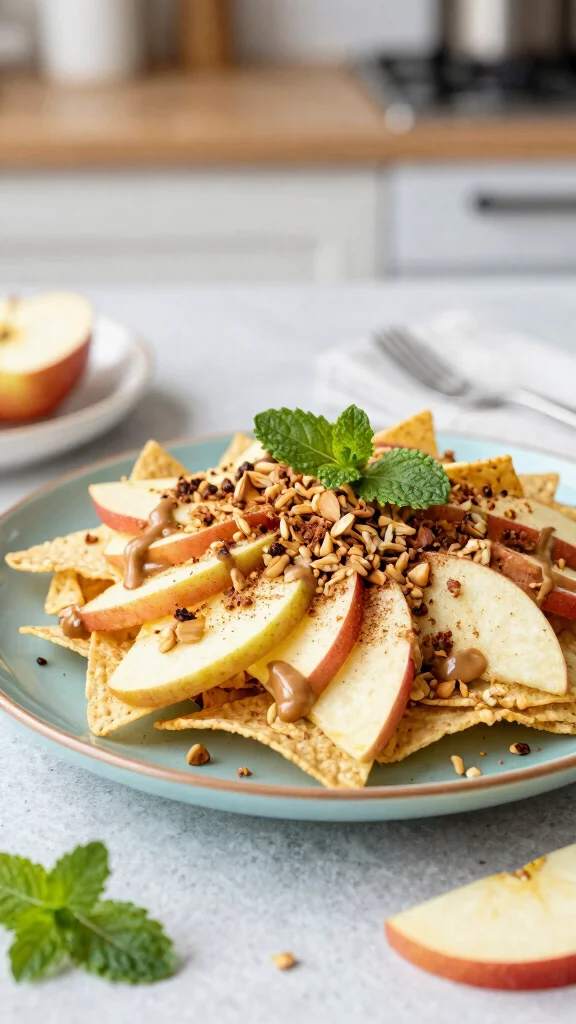 Indulge Without the Guilt: 12 Low-Calorie Desserts You’ll Love! - 10. Apple Nachos 1