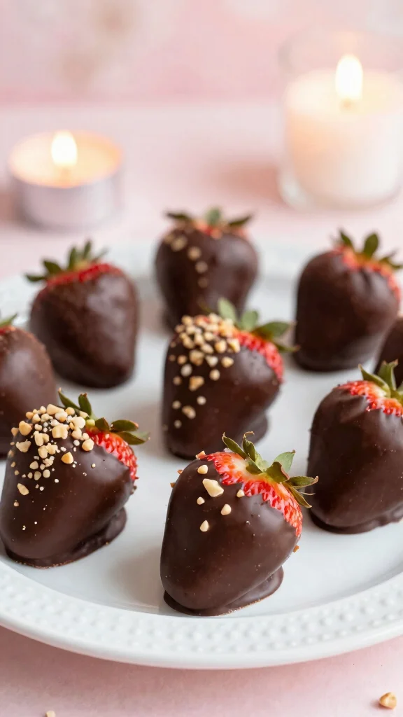 Indulge Without the Guilt: 12 Low-Calorie Desserts You’ll Love! - 11. Dark Chocolate Dipped Strawberries 1
