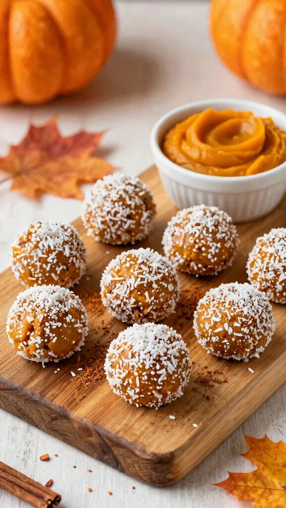 Indulge Without the Guilt: 12 Low-Calorie Desserts You’ll Love! - 12. Pumpkin Spice Energy Bites 1