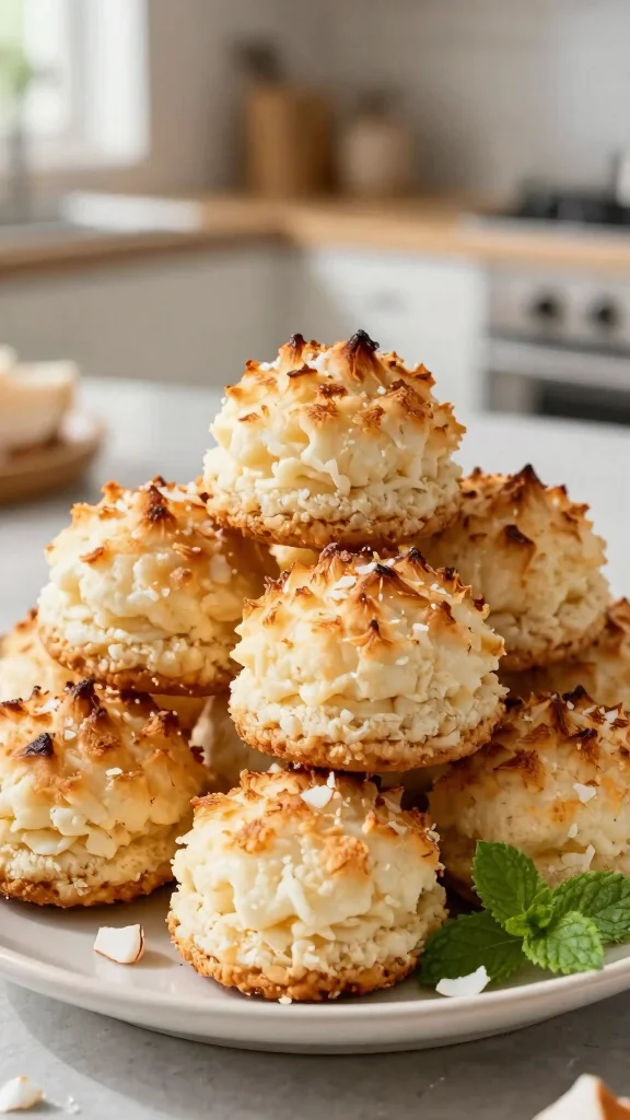 Indulge Without the Guilt: 12 Low-Calorie Desserts You’ll Love! - 6. Coconut Macaroons 1