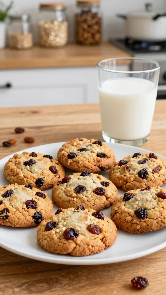 Indulge Without the Guilt: 12 Low-Calorie Desserts You’ll Love! - 8. Oatmeal Raisin Cookies 1