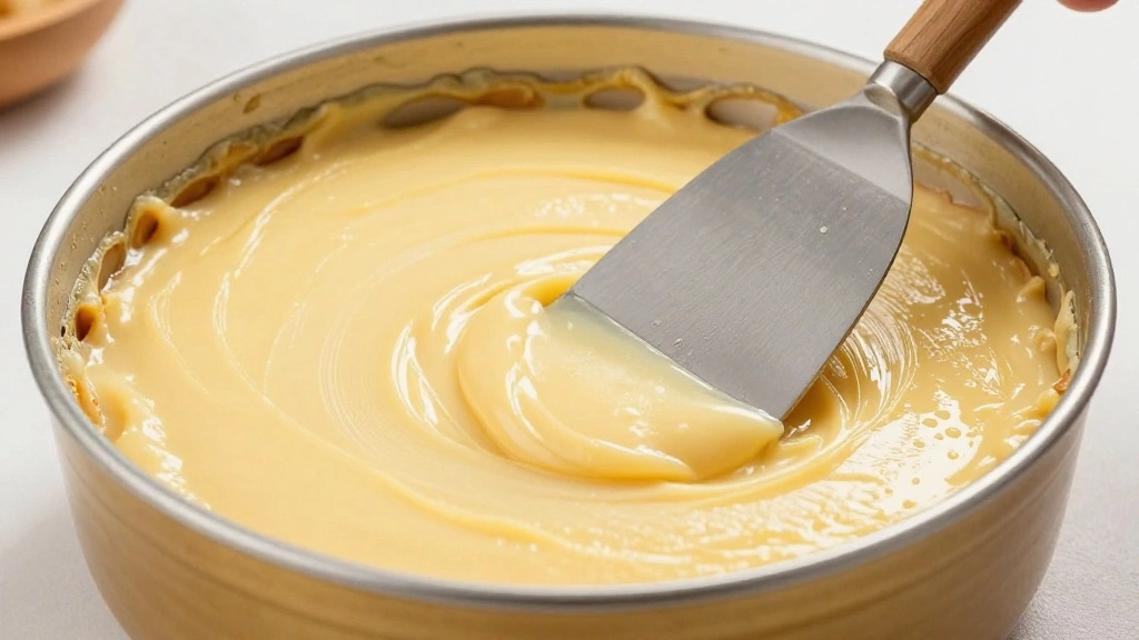 Indulge in Low-Carb Holiday Desserts That Taste Like the Real Thing - Step 6: Pour Mixture into Baking Dish 1