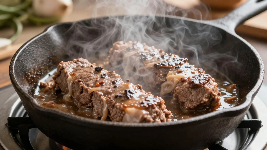 Loaded Potato Taco Bowl Recipe: Comfort Food at Its Best - Step 3: Sear the Ground Beef 1