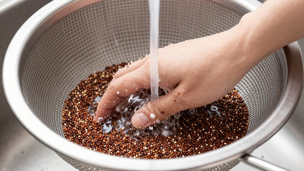 Mastering the Diabetes Diet: Science-Backed Tips for Better Blood Sugar - Step 1: Rinse Quinoa 1
