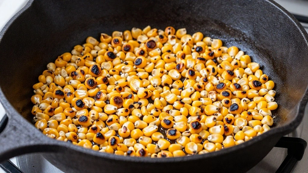 Street Corn Chicken Rice Bowl: 40g Protein Ready in 30 Minutes - Step 4: Char the Corn 1