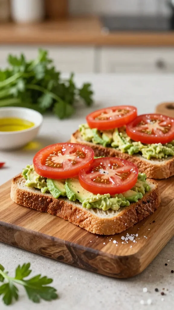 Transform Your Plate: 21 Delicious Diabetic Diet Recipes for Type 2 (Don't Miss #8!) - 4. Creamy Avocado and Tomato Toast 1