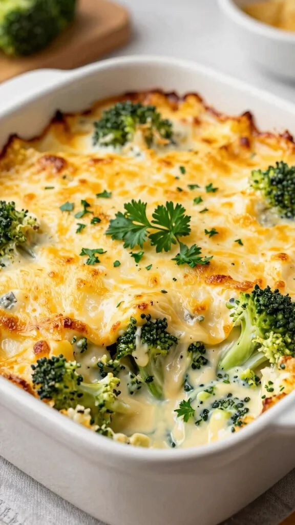 Unlock the Secrets of Keto Cooking: 20 Diabetic-Friendly Meals! - 20. Broccoli and Cheese Casserole 1