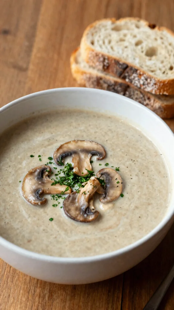 Unlock the Secrets of Keto Cooking: 20 Diabetic-Friendly Meals! - 5. Creamy Mushroom Soup 1